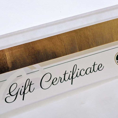 Gift Certificate - MAILED