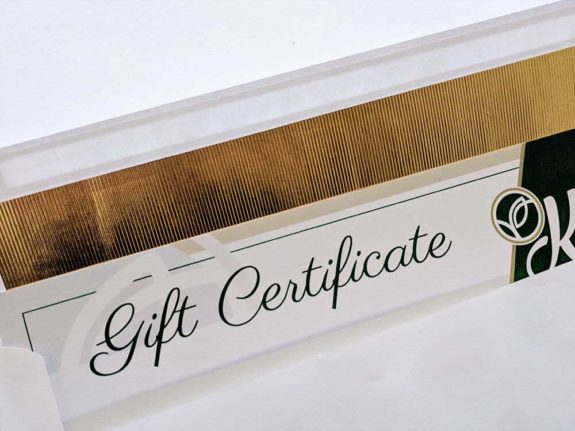 Gift Certificate - MAILED