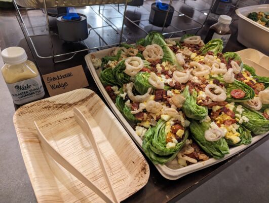 Buffet Setup Catering Delivery with Waitstaff Service Scottsdale - Kale Chef Service