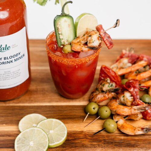 Spicy Bloody Mary Drink Mixer Kit - Catering Delivery - Kale Chef Service