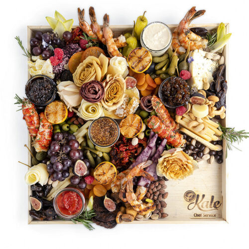 Seafood and Cheese Board