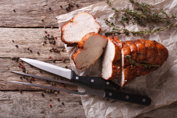 smoked turkey breast - thanksgiving dinner delivery scottsdale - kale chef service