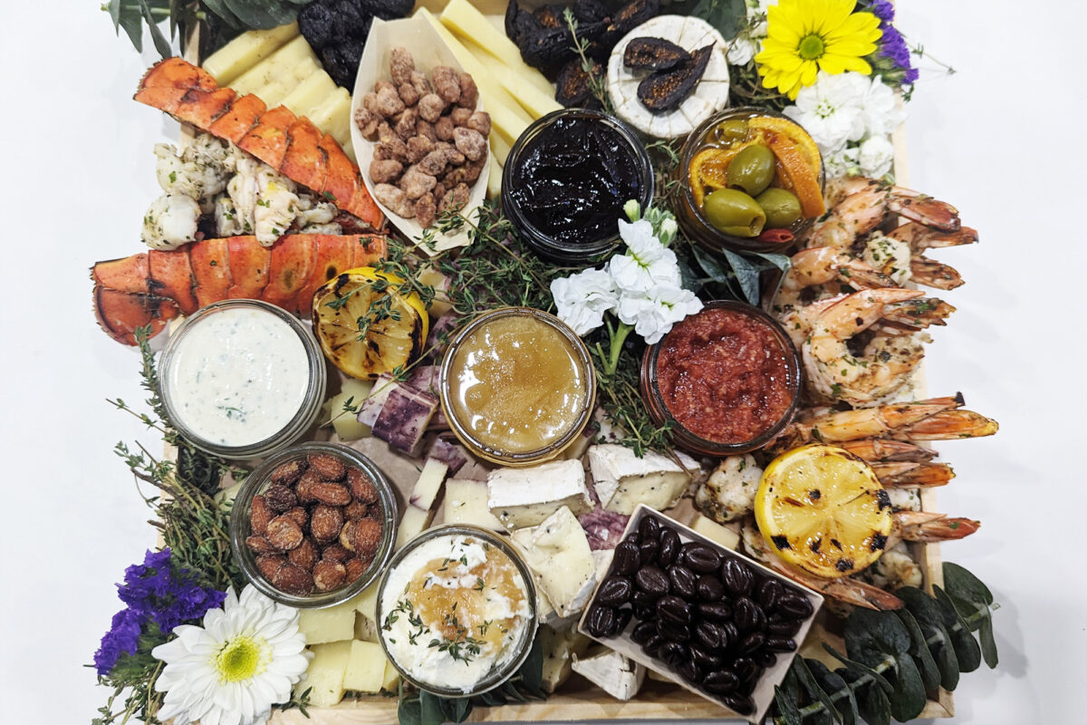 seafood and cheeseboard catering delivery scottsdale - same day delivery - kale chef service