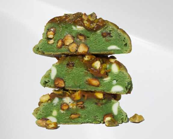 Pistachio white chocolate chip cookie delivery catering scottsdale - kale chef service