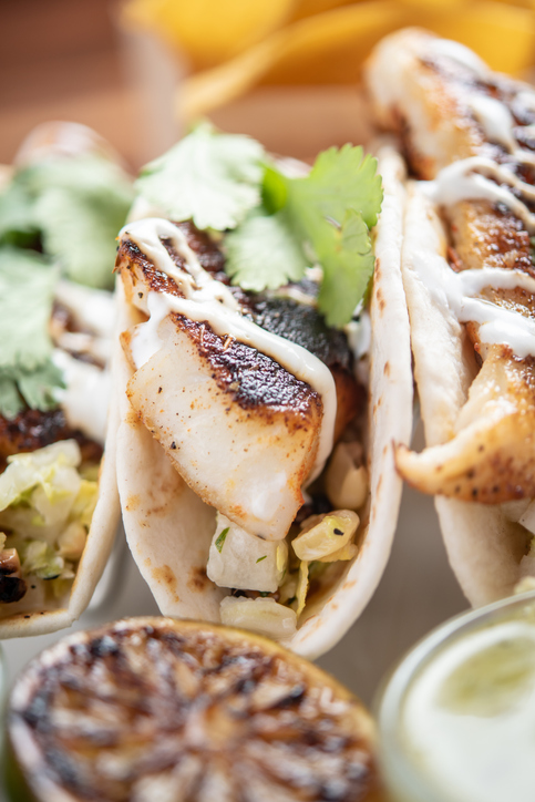 seasonal white fish taco catering delivery scottsdale - kale chef service