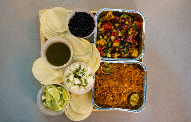 Vegetarian Southwest Taco Board Catering Delivery Scottsdale - Kale Chef Service