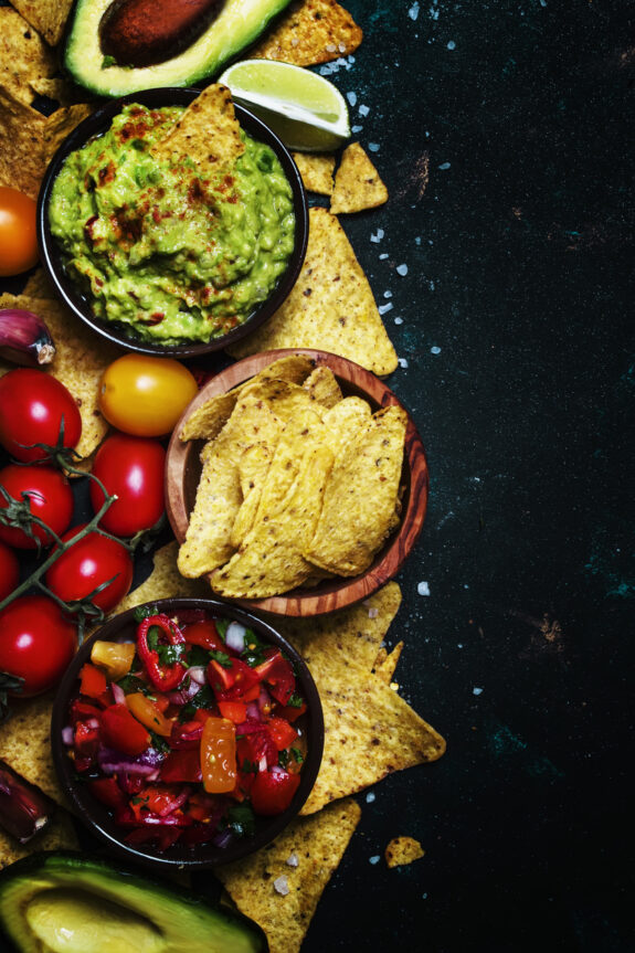 salsa and guacamole bar delivery Scottsdale - kale chef service