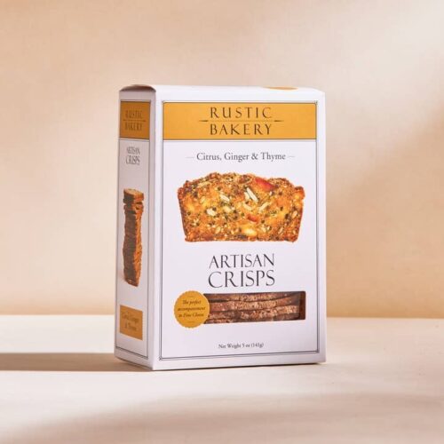 Citrus, Ginger & Thyme Artisan Crisps - Rustic Bakery