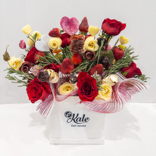 Charcuterie & Floral Hat Box
