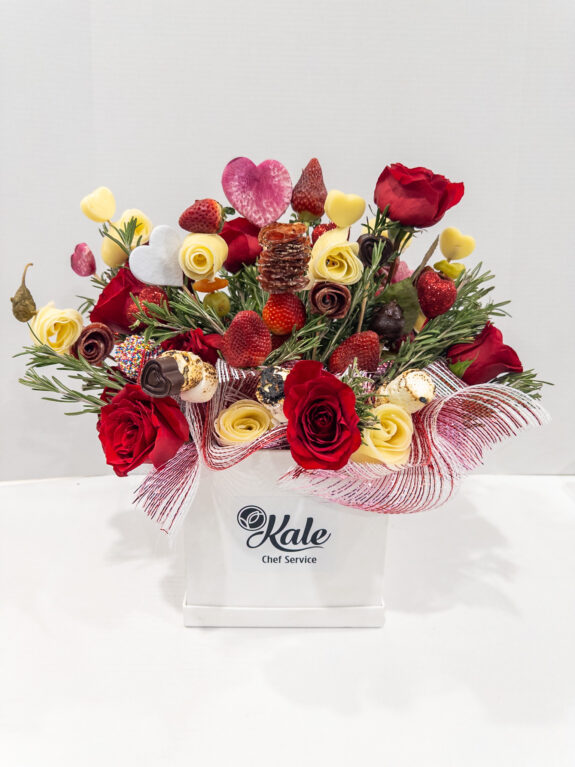 Charcuterie & Floral Hat Box